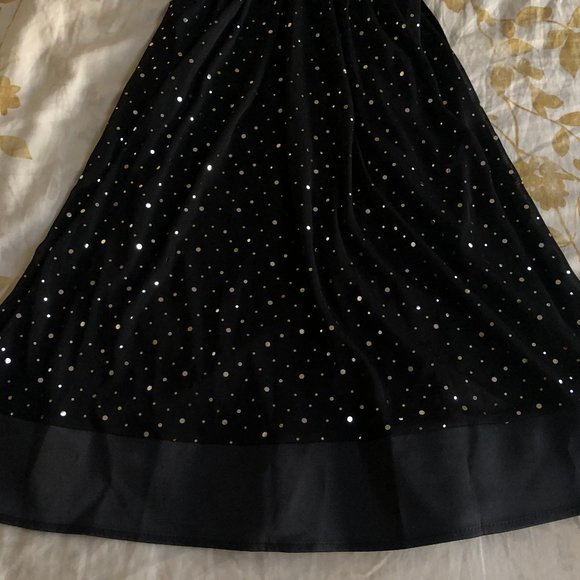 Black Polyester-Spandex Dress - Picture 3 of 9